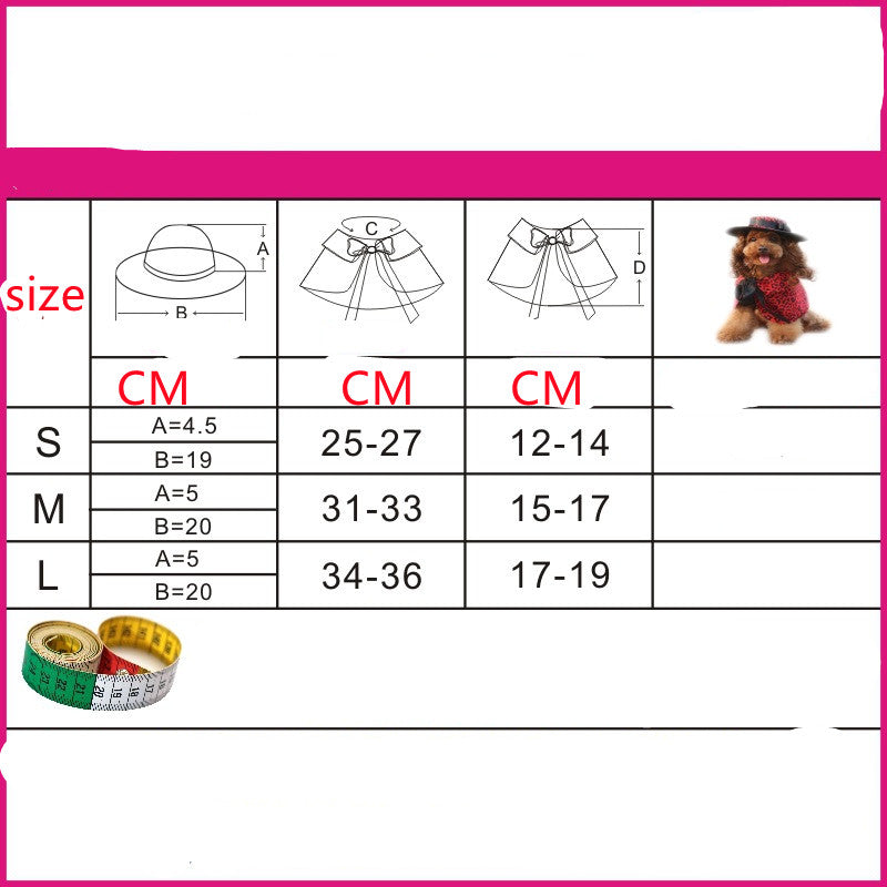 Lace-Trim Pet Costume Sets — product detail