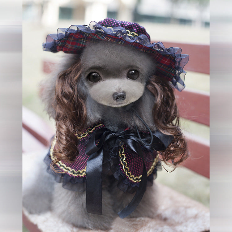 Lace-Trim Pet Costume Sets — product detail