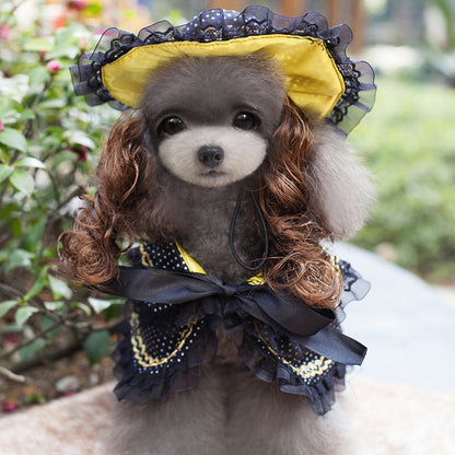 Lace-Trim Pet Costume Sets — product detail