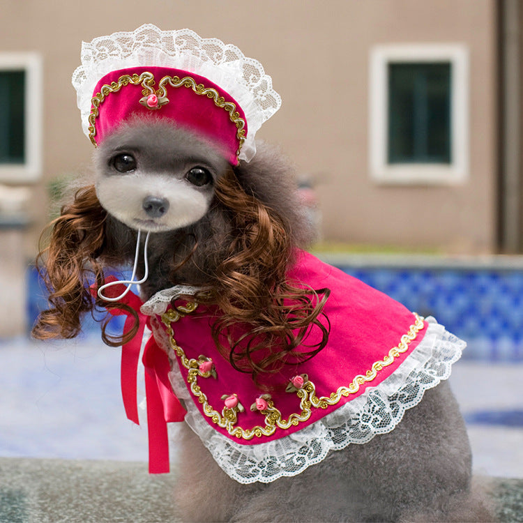 Lace-Trim Pet Costume Sets — product detail