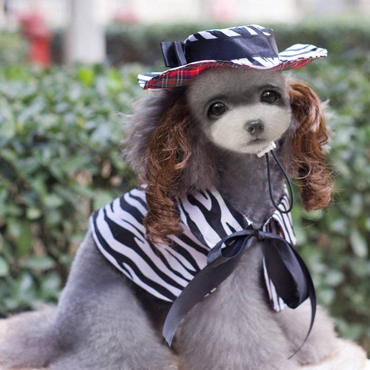 Lace-Trim Pet Costume Sets — product detail