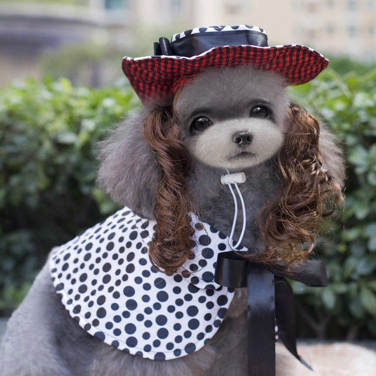 Lace-Trim Pet Costume Sets — product detail