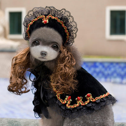 Lace-Trim Pet Costume Sets — product detail