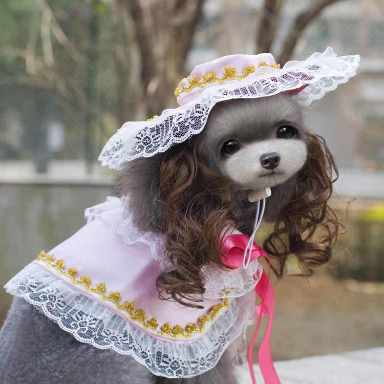 Lace-Trim Pet Costume Sets — product detail
