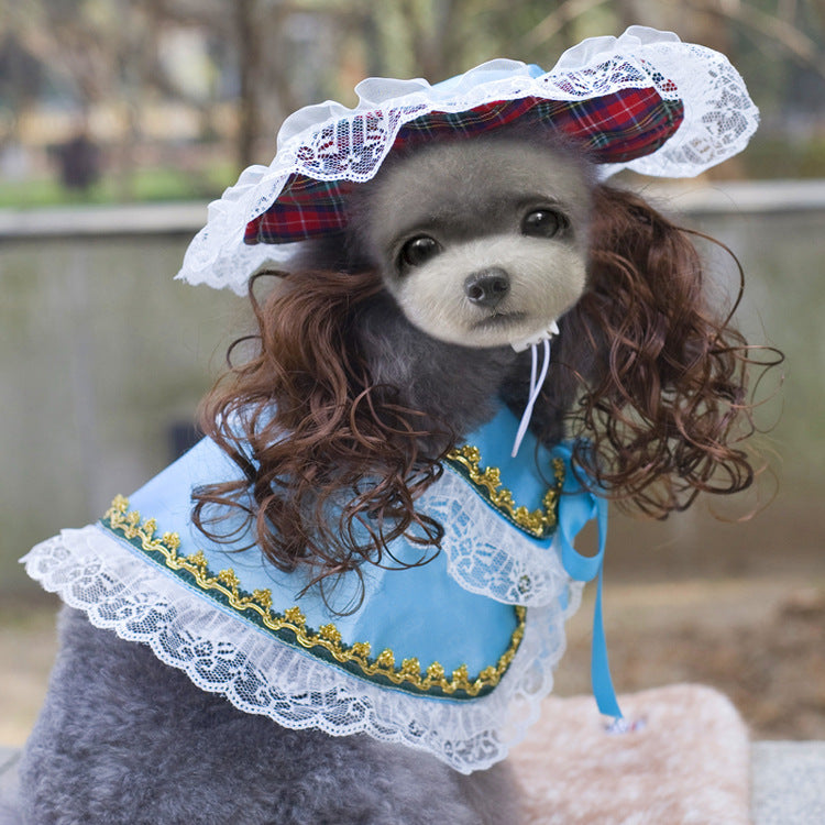 Lace-Trim Pet Costume Sets — product detail