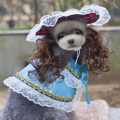 Lace-Trim Pet Costume Sets — product detail
