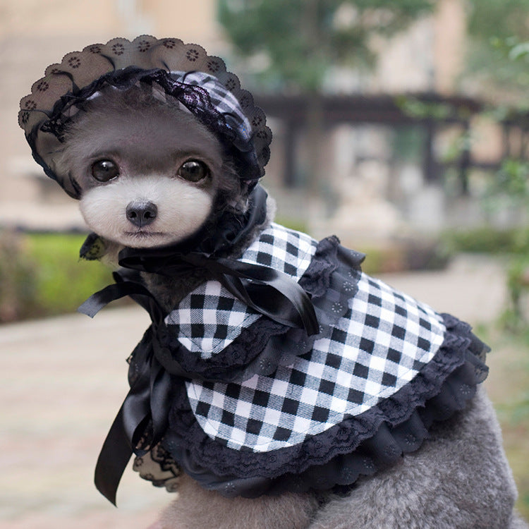 Lace-Trim Pet Costume Sets — product detail