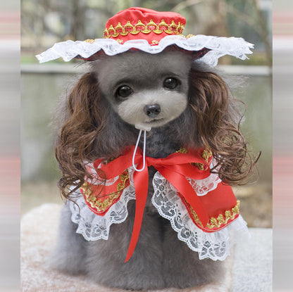 Lace-Trim Pet Costume Sets — product detail