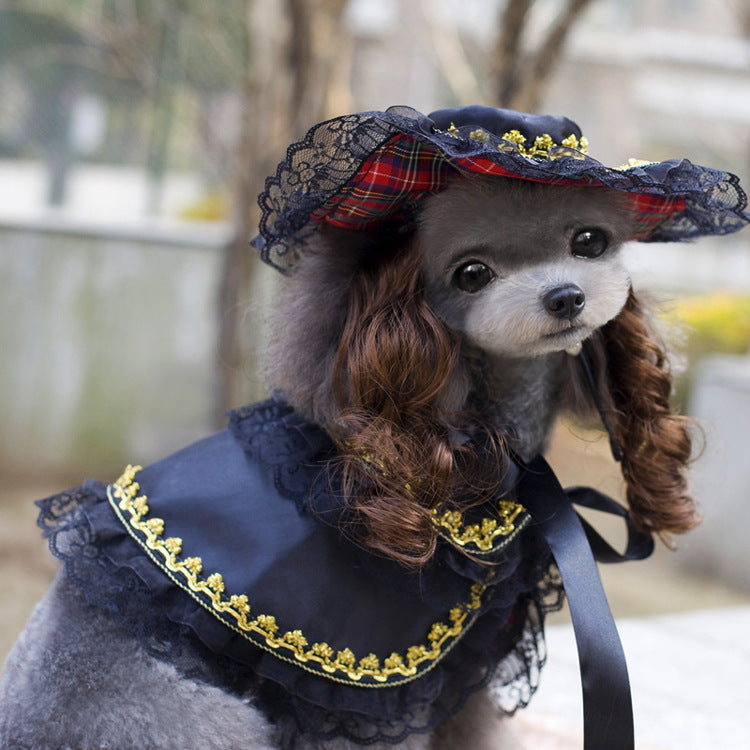 Lace-Trim Pet Costume Sets — product detail