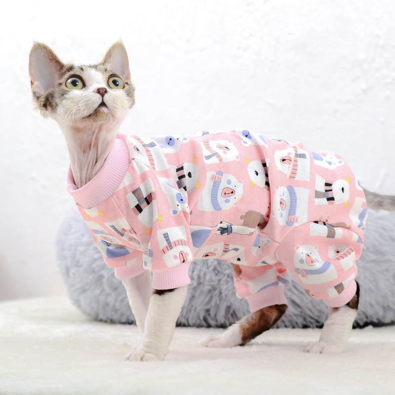 Hairless Cat Clothing Bottoming Air Conditioning Clothing — product detail