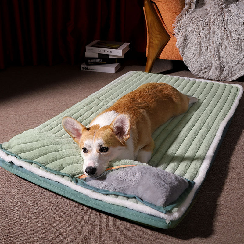 Winter Warm Dog Kennel Pillow Dog Mat Dog Sleeping Mat Sleeping Cat — product detail