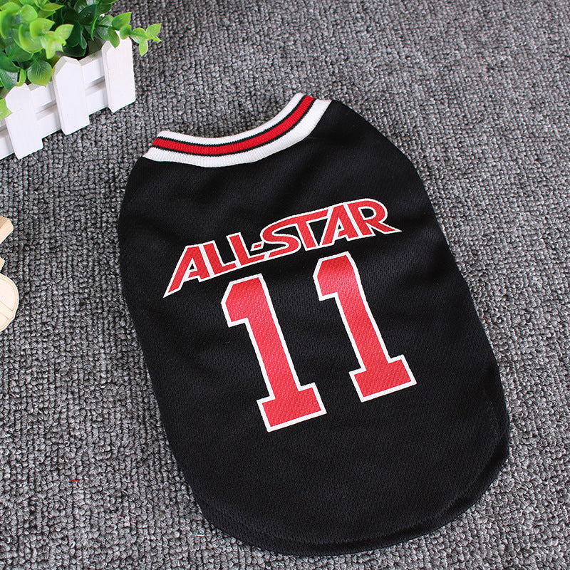Hot World Cup Ball Spring And Summer Dog Vest Pet Supplies — product detail