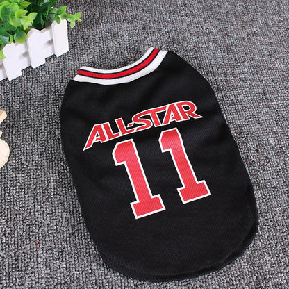 Hot World Cup Ball Spring And Summer Dog Vest Pet Supplies — product detail