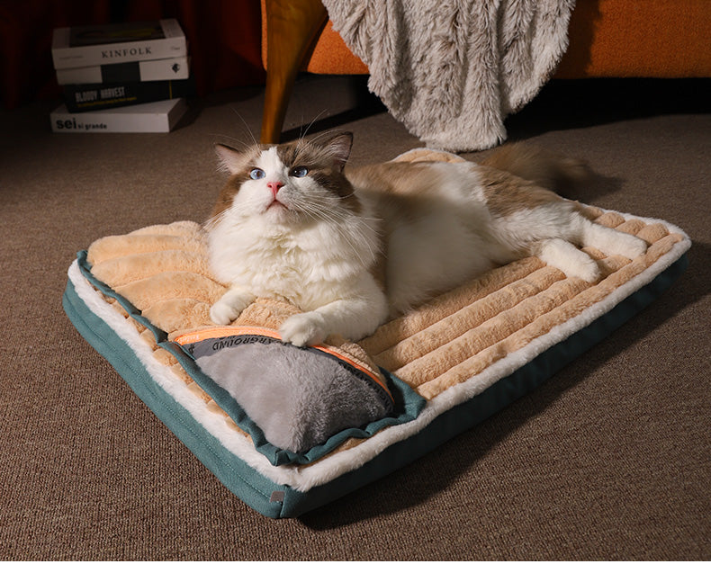 Winter Warm Dog Kennel Pillow Dog Mat Dog Sleeping Mat Sleeping Cat — product detail