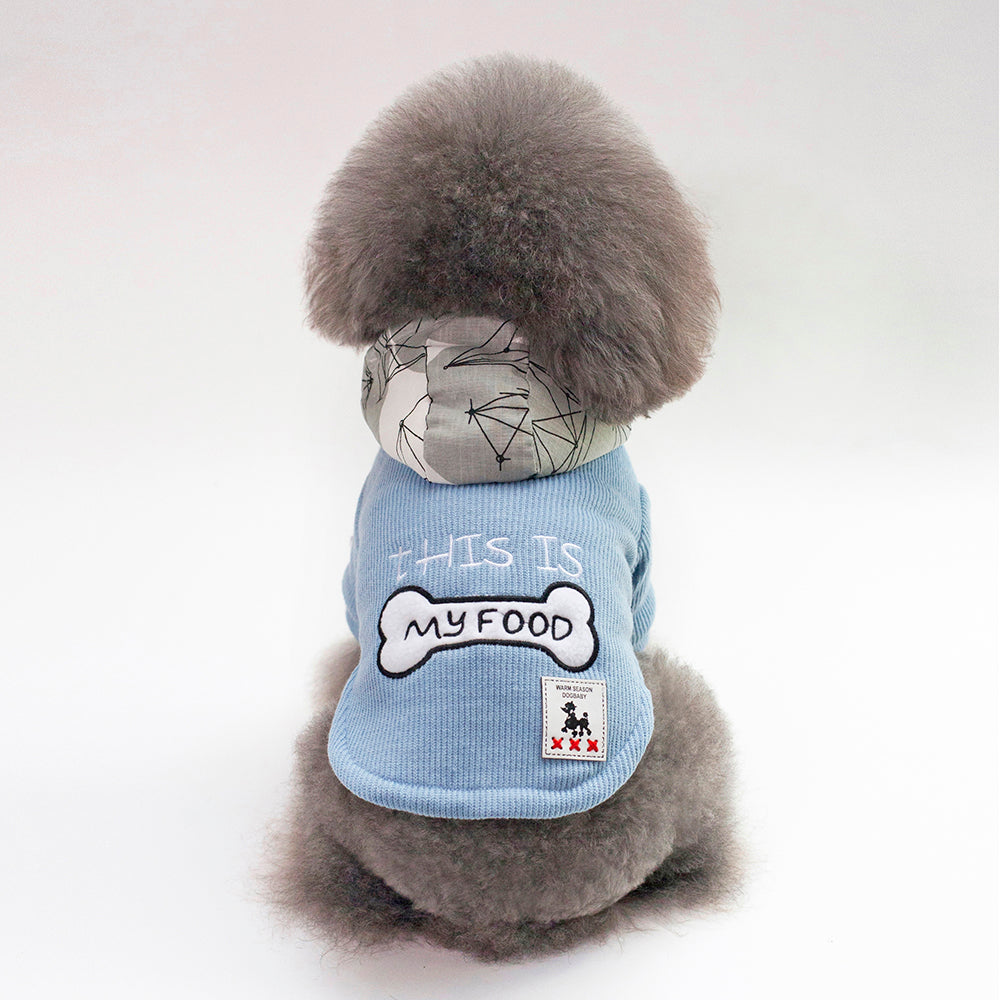 Thickened Warm, Hooded, Padded Clothes For Pets — product detail