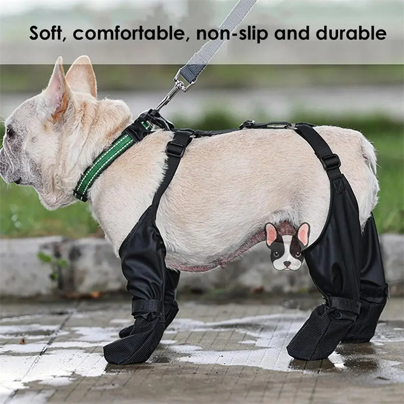 Adjustable Suspender Dog Boots — product detail