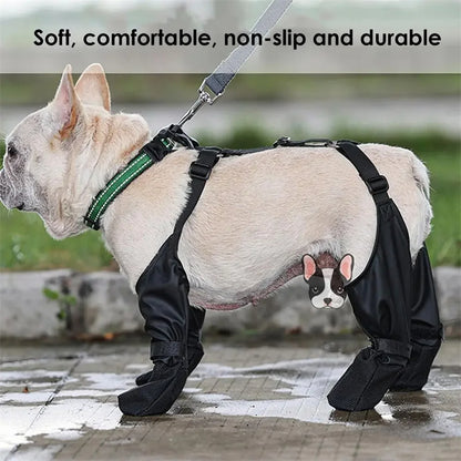 Adjustable Suspender Dog Boots — product detail