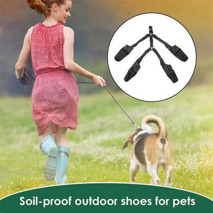 Adjustable Suspender Dog Boots — product detail