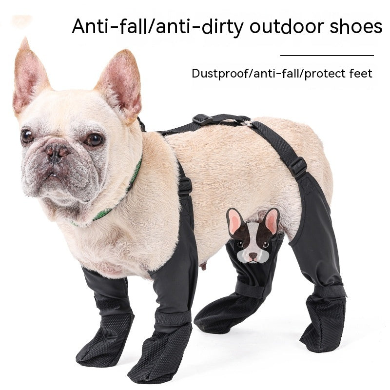 Adjustable Suspender Dog Boots — product detail