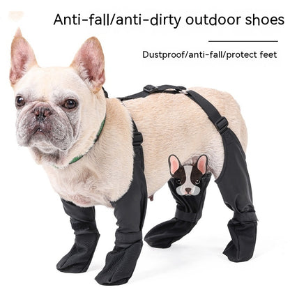 Adjustable Suspender Dog Boots — product detail