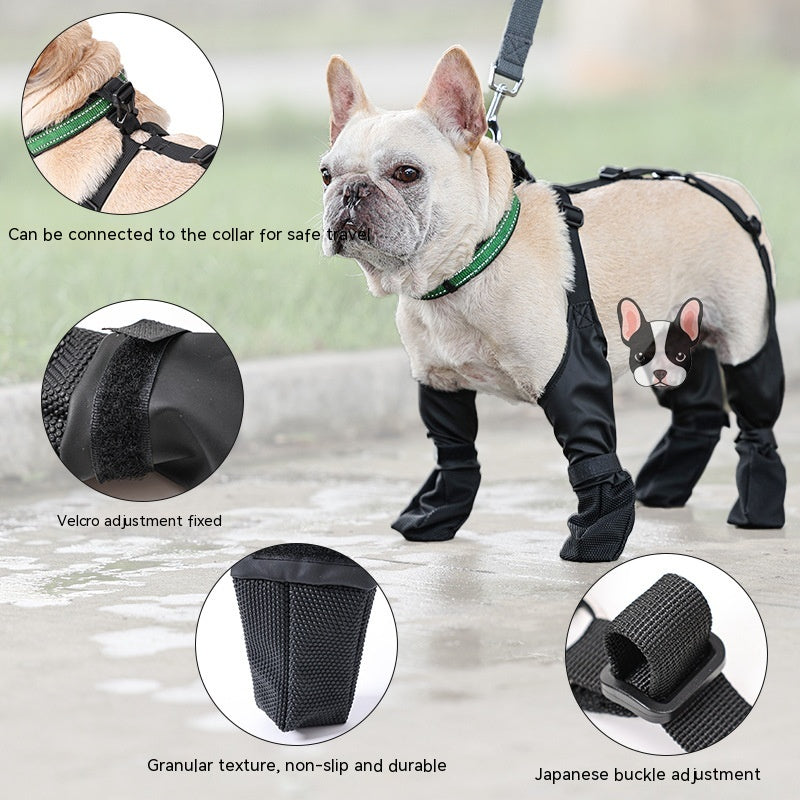 Adjustable Suspender Dog Boots — product detail