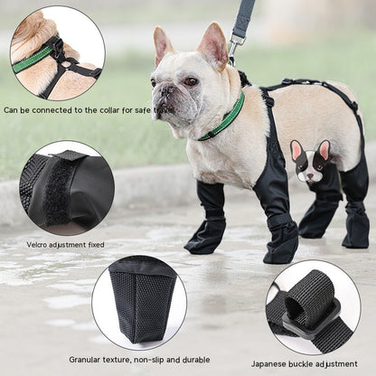 Adjustable Suspender Dog Boots — product detail