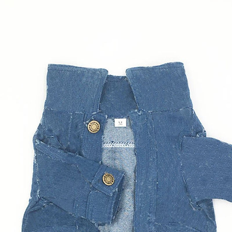 Collared Button-Up Dog Shirt — product detail