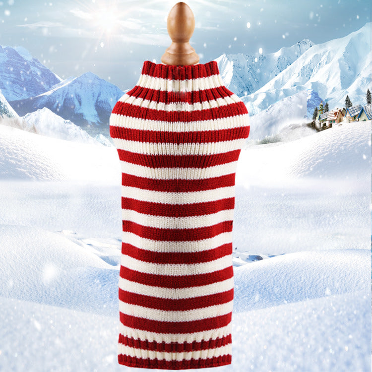 Cashmere Twisted Rope Pet Sweater, Dog Clothes, Pet Products — product detail