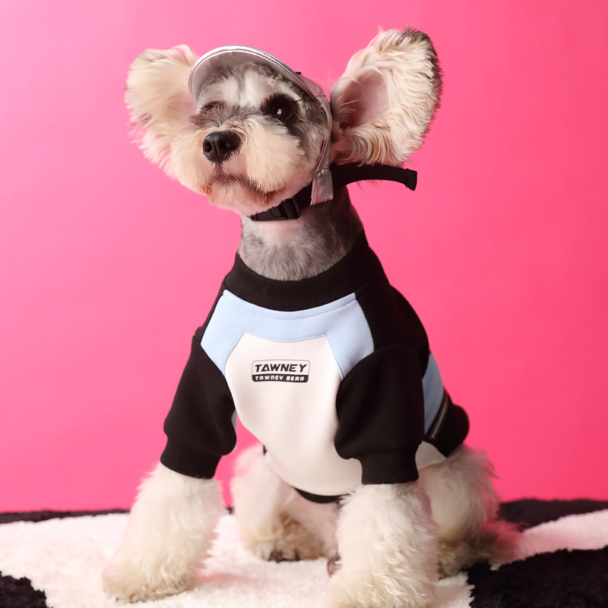 Dog Clothes Stitching Zipper Pullover Sweater — product detail