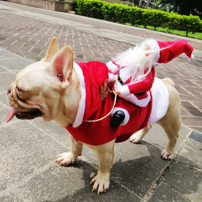 Christmas Rider Costumes for Dogs — product detail