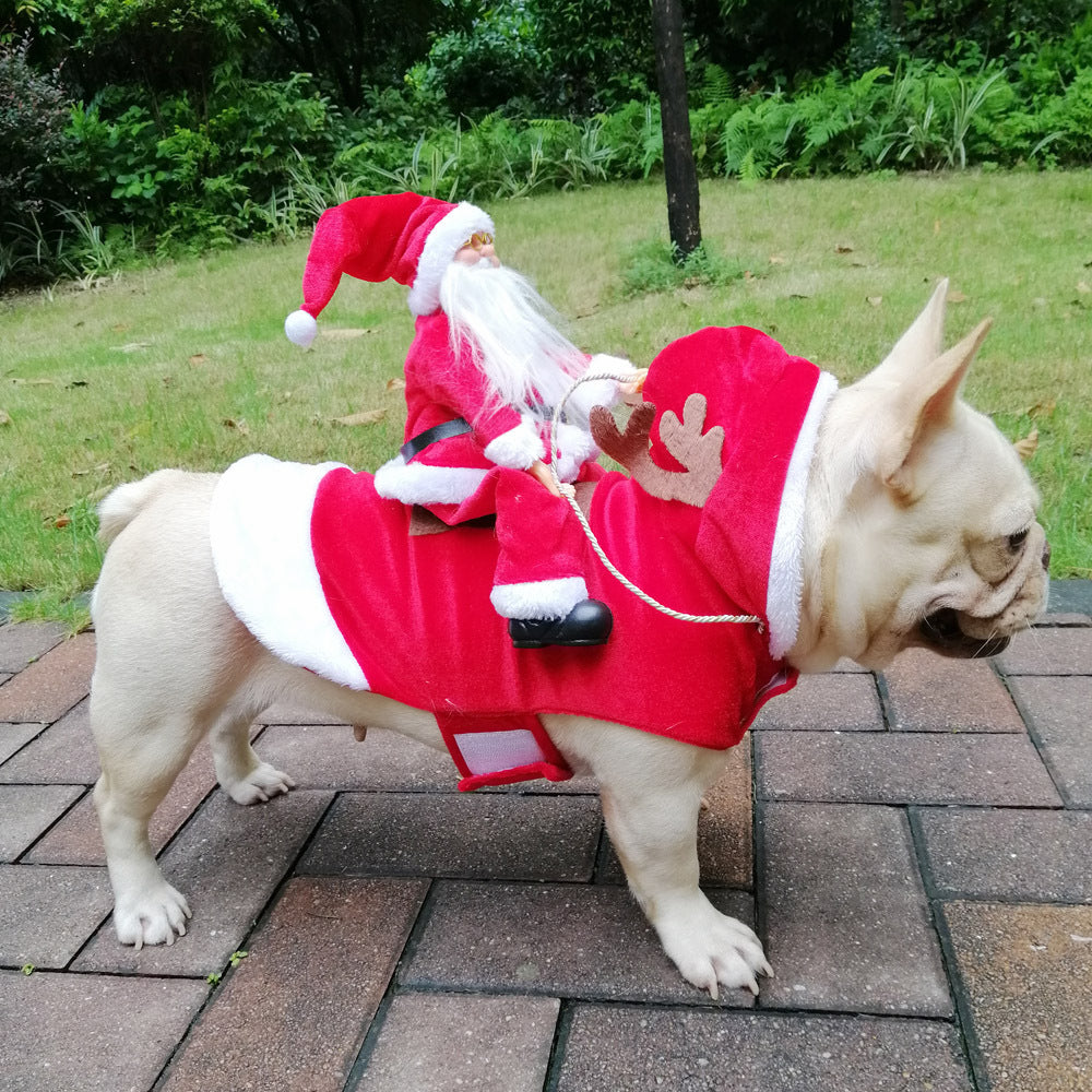 Christmas Rider Costumes for Dogs — product detail