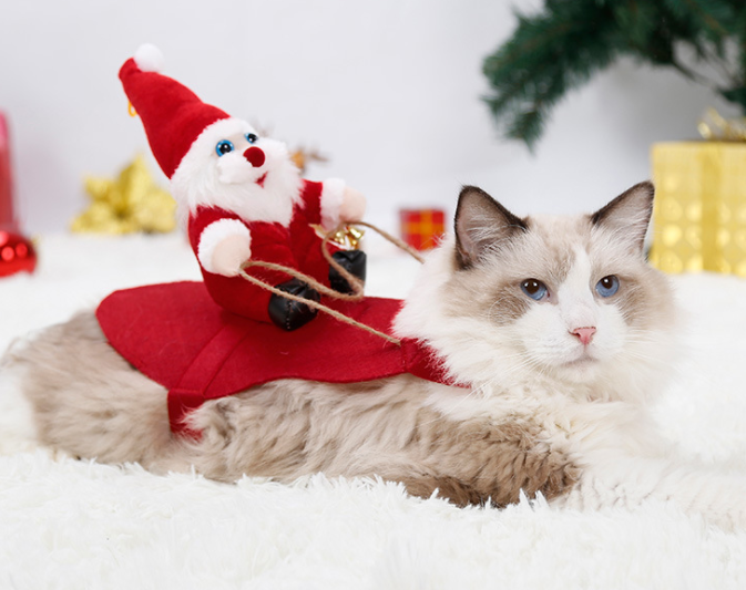 Christmas Rider Costumes for Dogs — product detail