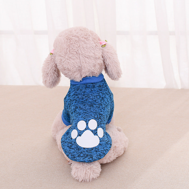 Clothing Pet Clothing Two-legged Sweater Teddy — product detail