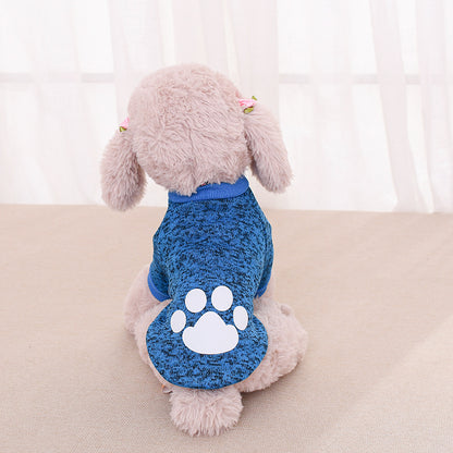 Clothing Pet Clothing Two-legged Sweater Teddy — product detail