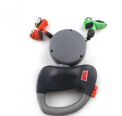 Retractable Dual Dog Leash — product detail