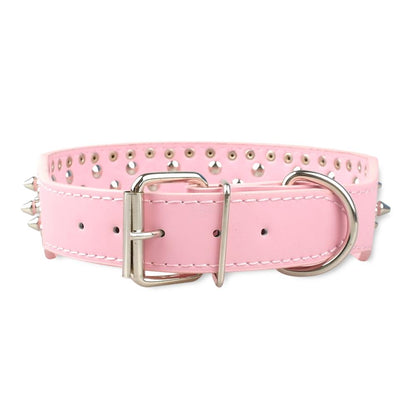 Pet collar large dog rivet collar — product detail