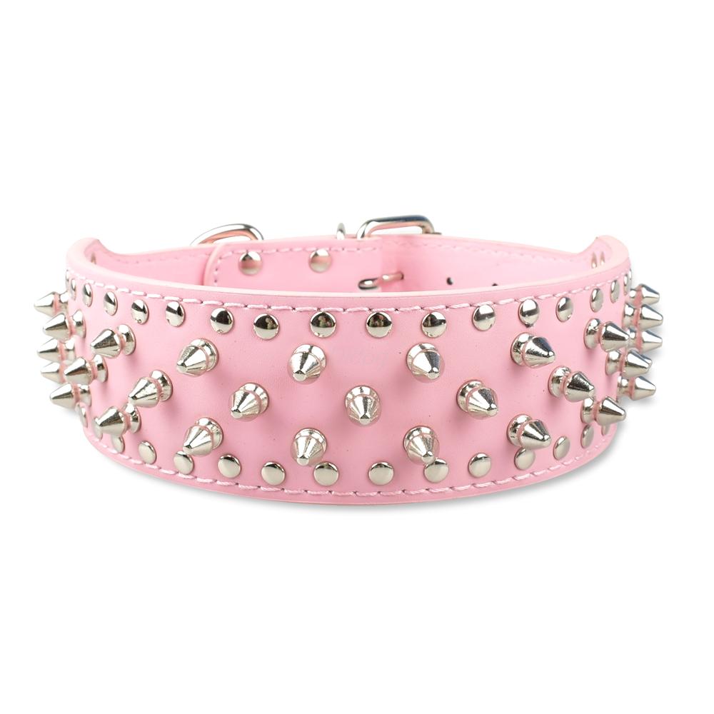Pet collar large dog rivet collar — product detail