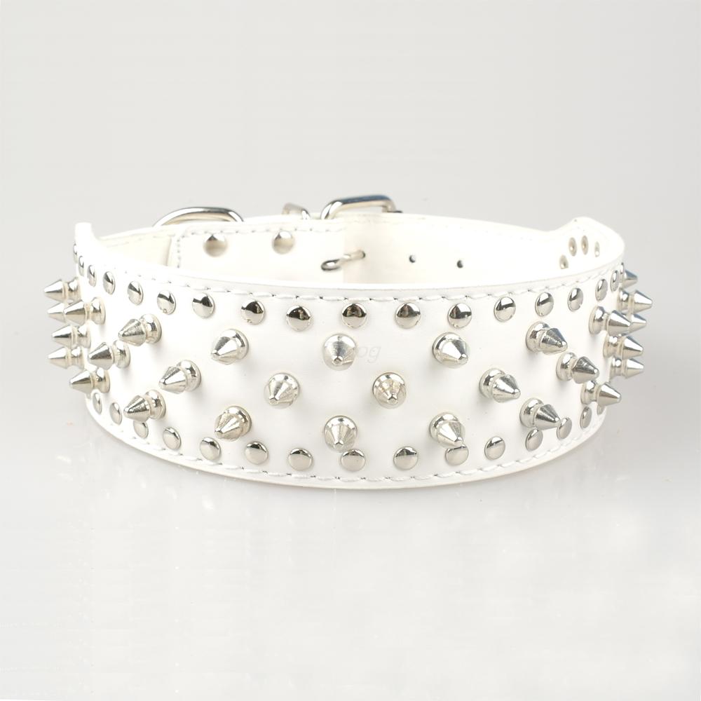 Pet collar large dog rivet collar — product detail