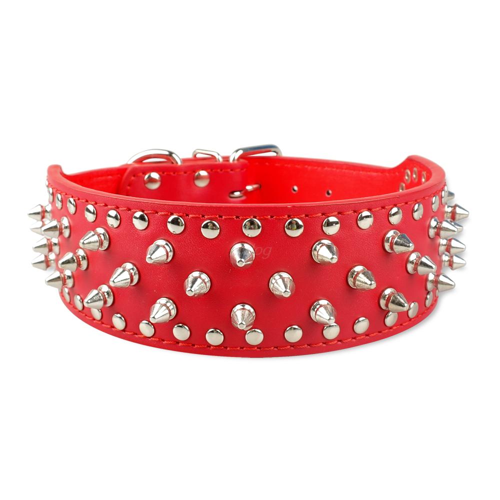 Pet collar large dog rivet collar — product detail