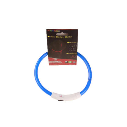 USB-Rechargeable Light-Up Dog Collar — product detail