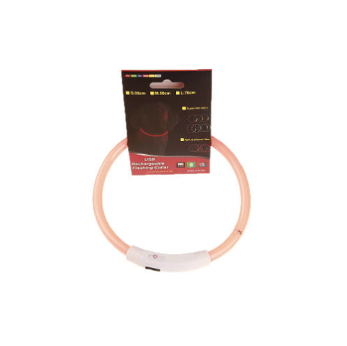 USB-Rechargeable Light-Up Dog Collar — product detail