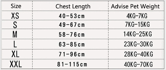 Pet harness — product detail
