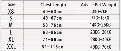 Pet harness — product detail