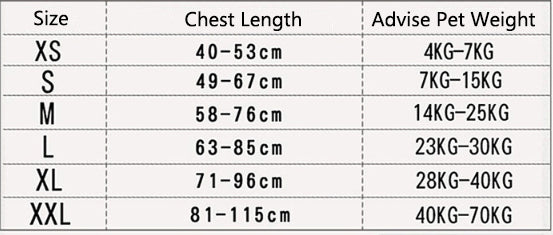 Pet harness — product detail