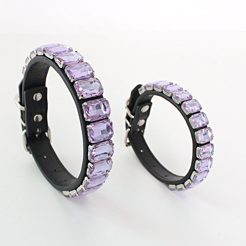 PU Dog  Cat Collar — product detail