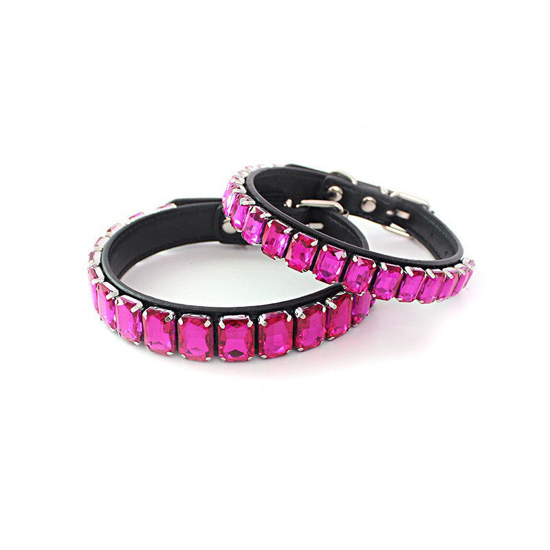 PU Dog  Cat Collar — product detail