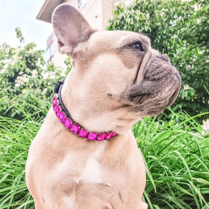 PU Dog  Cat Collar — product detail