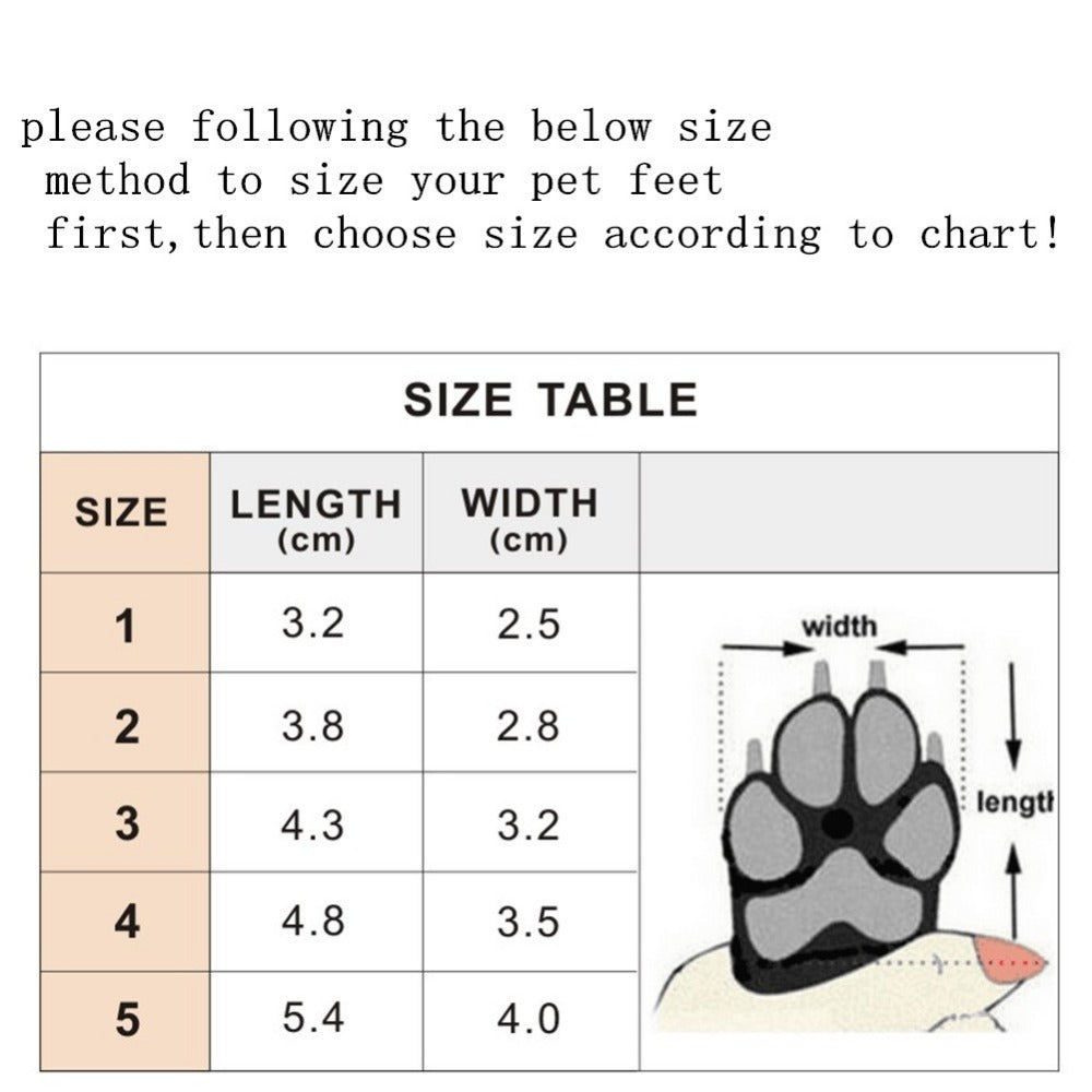 Soft Dog Boots with Strap Closures — product detail