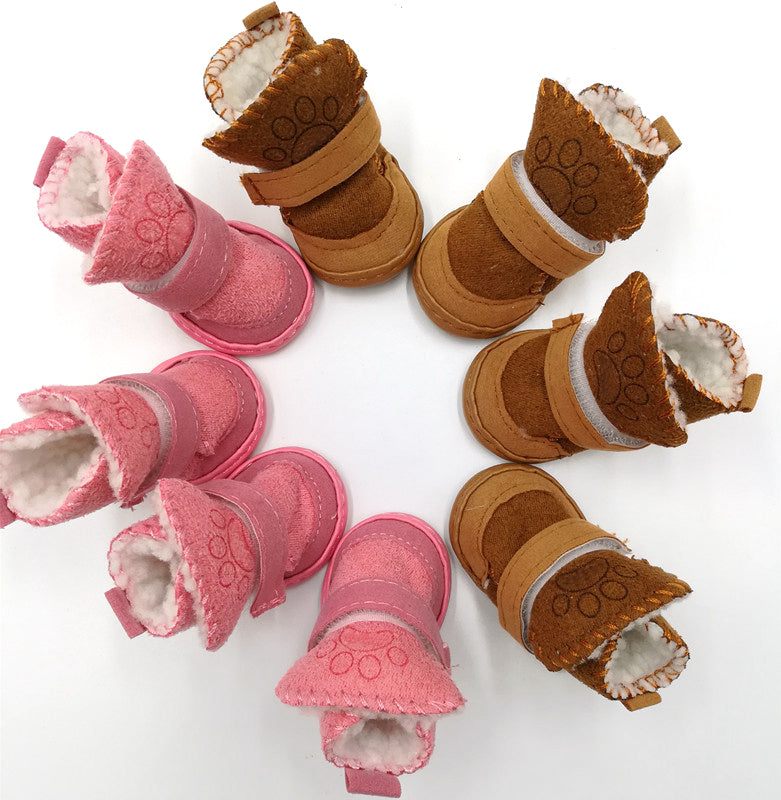 Soft Dog Boots with Strap Closures — product detail