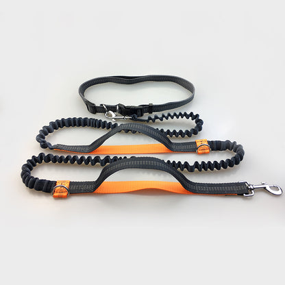 Reflective Hands-Free Running Dog Leash — product detail